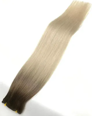 Produktbild von Weave Hair Echthaartresse für Haarextensions, Remy Haar, Farbe dunkelblond 6-1013, Länge (30 cm), ca. (100 g)
