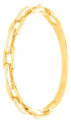 Produktbild von SuzanGold Goldring Damen Echtgold Bond Ring aus 375 Gelbgold