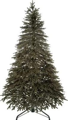 Produktbild von SPRINGOS Künstlicher Weihnachtsbaum Premium Fichte 240 cm Spritzguss  3D-Weihnachtsbaum Christbaum Rotfichte inkl. Metallständer