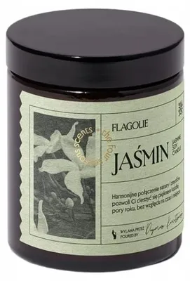 Produktbild von Flagolie Natürliche Sojakerze Jasmin Duftkerze