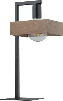 Obrázok produktu pre Stolná lampa Robin čierno-hnedá 1xE27x15W kov rozmery: 45x15x25 cm IP20 Sigma Lighting