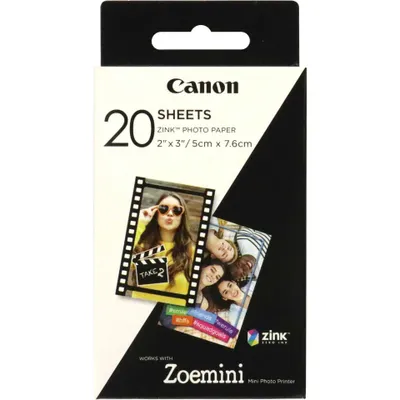 Produktbild von Canon ZINK PAPER ZP-2030 20 ks pre PV-123