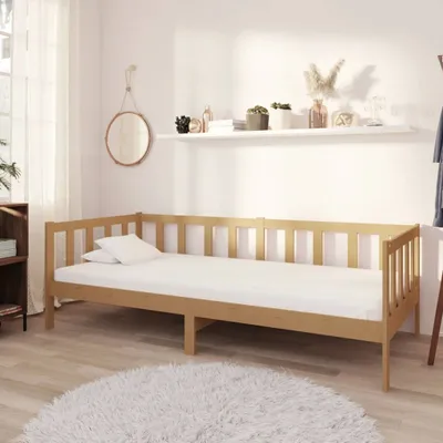 Produktbild von The Living Store Tagesbett Honigbraun Kiefer Massivholz 90x200 cm