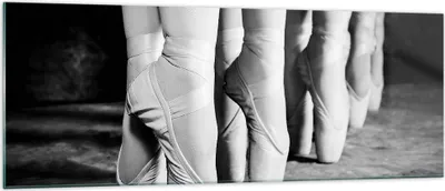 Produktbild von Bilder auf glas - Einteilig - Ballettschuhe Füße Tanz - 140x50cm - Glasbilder - Wandbilder - Bilder - zum Aufhängen bereit - Wanddekoration aus Glas - Glas Bilder - Wandbild auf Glas - GAB140x50-4222