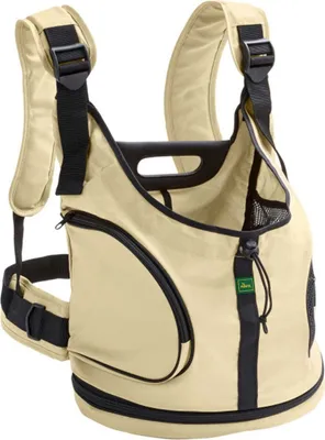 Produktbild von Hunter Rucksack/Tragetasche Kangaroo beige/schwarz für Haustiere bis 6 Kg