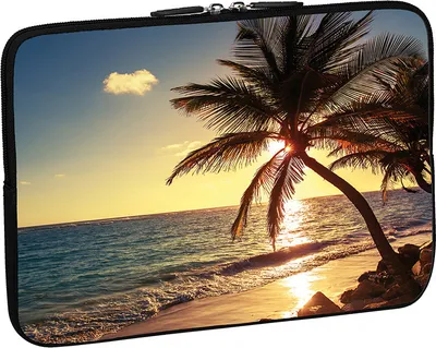 Produktbild von PEDEA Design Schutzhülle Notebook Tasche bis 15,6 Zoll (39,6 cm), Beach