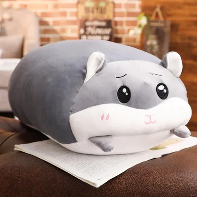 Zdjęcie produktu dla 28CM Miękki Cute Bawełna Plush Toy Doll Cushion na Walentynki i urodziny chomika