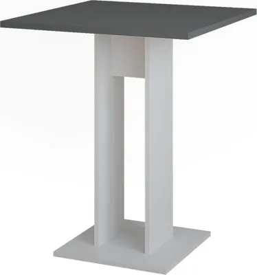 Produktbild von Esstisch Vicco Repose Weiß/Anthrazit 65 x 65 cm, Model 55590