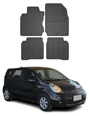 Produktbild von OMAC Gummi Fußmatten für Nissan Note 2006-2012 Automatten Gummi Schwarz 4tlg
