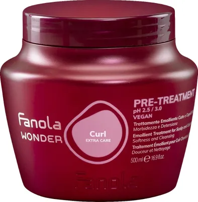 Immagine prodotto di Fanola Wonder Curl Pre-Treatment 500ml - trattamento emolliente cute