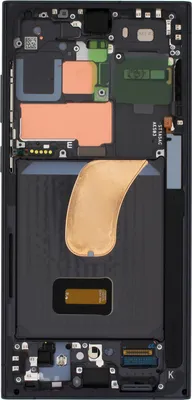 Produktbild von Samsung, LCD Bildschirm Original Touchscreen + Gehäuse – Phantom Black für Samsung S23 Ultra, Schwarz
