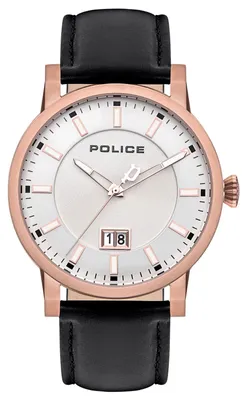 Produktbild von Police Uhr Armbanduhr Herrenuhr Lederband PL15404JSR.04