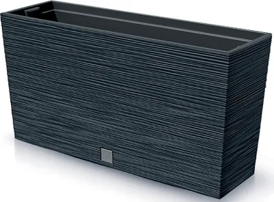 Image de NABBI Pot de fleurs en plastique DFC800M 77 cm - anthracite
