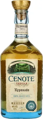 Image de Cenote Tequila Reposado 100% Agave Azul 40% Vol. 0,7l