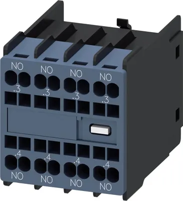 Image de Siemens Bloc de contacts auxiliaires 4 contacts NO (3RH2911-2FA40)