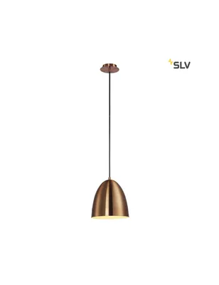 Produktbild von SLV 133009 PARA CONE 20 Pendelleuchte rund kupferfarben gebürstet E27 max. 60W