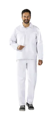 Produktbild von Food Herren Jacke reinweiß Größe 94