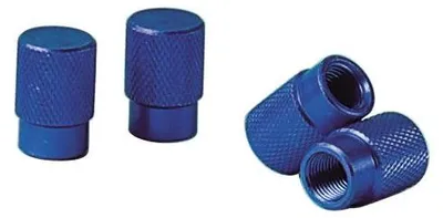 Produktbild von Sport-Cap, Set 4 Ventilkappen - Blau