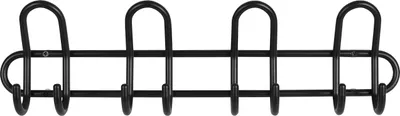 Immagine prodotto di HOME It® Binario con 3 ganci, rovere nero