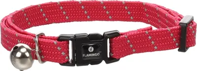 Produktbild von Flamingo Katzen Halsband Elza korallenrot