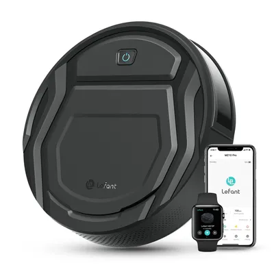Produktbild von LEFANT Staubsauger Roboter, 2200Pa Starke Saugkraft, M210P Saugroboter für Tierhaare Hartböden,120 Min, Selbstaufladung Leise 55dB Roboterstaubsauger