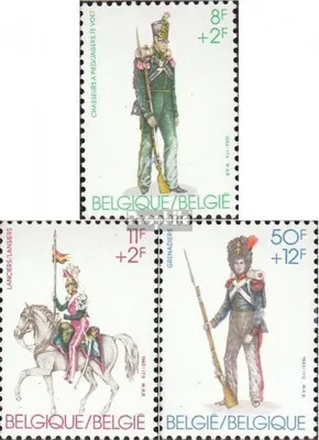 Produktbild von Briefmarken Belgien 1983 Mi 2160-2162 (kompl.Ausg.) postfrisch Alte Militäruniformen
