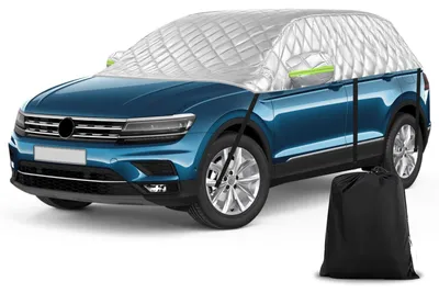 Produktbild von Universelle Halbgarage für SUVs, 399 x 150 x 59 cm, wasserdicht, hagelschutz
