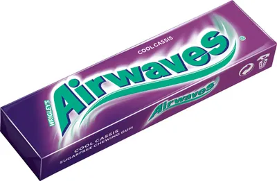 Produktbild von Wrigleys Airwaves Cool Cassis Dragees, Kaugummi, 30 Packungen à 12 Kaugummis
