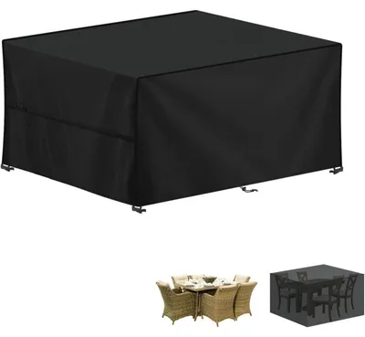 Productafbeelding van Waterdichte beschermhoes voor tuinmeubels, 420D Oxford, 140x90x75 cm