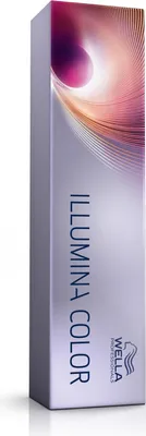 A product box for Wella Professionals Illumina Color hair dye.