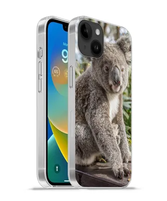 Produktbild von MuchoWow® Handyhülle Schutzhülle Hülle für Apple iPhone 14 Plus - Soft case Koala - Regal - Pflanzen - Kinder - Jungen - Mädchen Silikon Softcase Handy Hülle - Abbildung