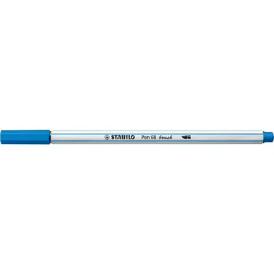 Image de STABILO 568/41 STABILO Stylo pinceau Stylo 68 pinceau, bleu foncé