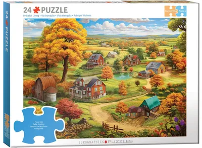 Zdjęcie produktu dla Puzzle 24 Peaceful Living by Chris Bigelow 6724-6018