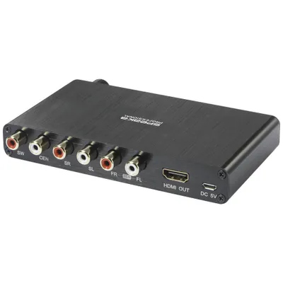 Produktbild von SpeaKa Professional Audio Extraktor [HDMI - Cinch] 3840 x 2160 Pixel, 4096 x 2160 Pixel