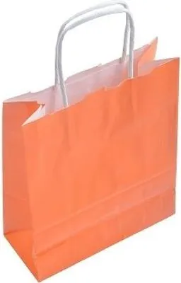 Obrázok produktu pre Papierová taška na darčeky, oranžová, 305 x 170 x 340 mm, 10 kusov