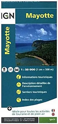 Image de Mayotte, échelle 1:50 000