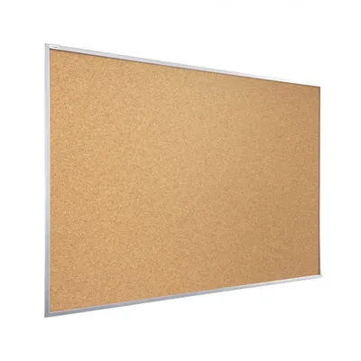 Immagine prodotto di Bacheca in sughero (cornice in legno argento) 60x40 cm