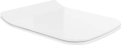 Obrázok produktu pre Mexen Cube pomaly klesajúca doska slim, duroplast, biely lesk - 39240000