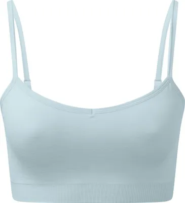 Image de TriDri - Soutien-gorge de sport sans couture pour femmes RW8561 (S) (Bleu ciel)