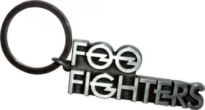 Produktbild von Foo Fighters Stacked Logo Schlüsselanhänger