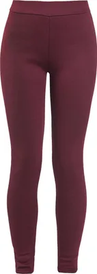 Produktbild von Ocultica Leggings Damen Gefütterte Winterleggings rot XL