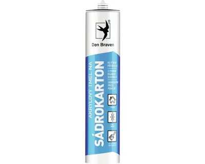 Obrázok produktu pre Akrylový tmel Debbex na sadrokartón 280 ml