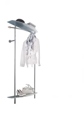 Produktbild von Wandgarderobe aus Stahlrohr