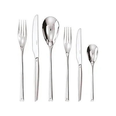 Image de Sambonet S0277 H-Art, service de table 6 pièces, acier inoxydable argenté