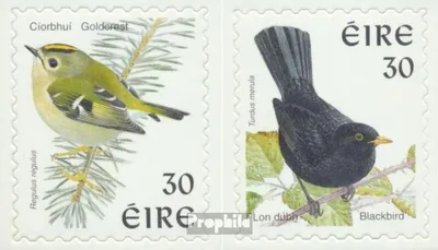 Produktbild von Briefmarken Irland 1998 Mi 1057I x A-1058I x A (kompl.Ausg.) postfrisch Einheimische Vögel