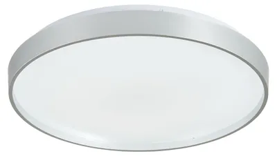 Produktbild von Zimilo 36W LED Deckenleuchte, 38cm, Modern Deckenlampe, CCT Farbtemperatur Wechselbar 3000K-5000K, für Wohnzimmer Schlafzimmer Küche, Silber