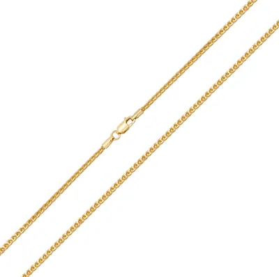 Produktbild von Wunderschön 9 Karat (375) Gold Damen - Haferkorn Kette - 46cm; TRS19645L189KY
