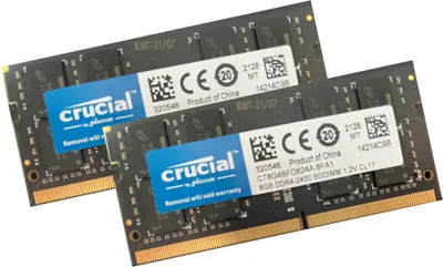 Produktbild von 16GB 2x8GB RAM Arbeitsspeicher Imac 2016 Laptop 2400MHz DDR4 Notebook So-Dimm