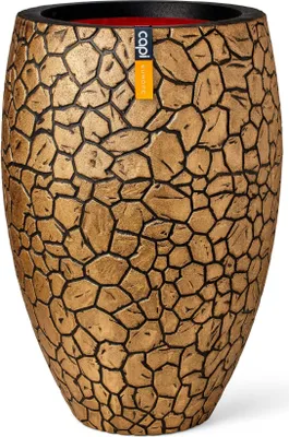 Produktbild von Capi Europe Gefäß elegant deluxe Clay NL - 51x72 - Gold