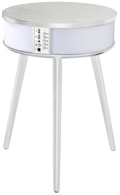 Produktbild von Bluetooth Lautsprecher Tisch weiß
